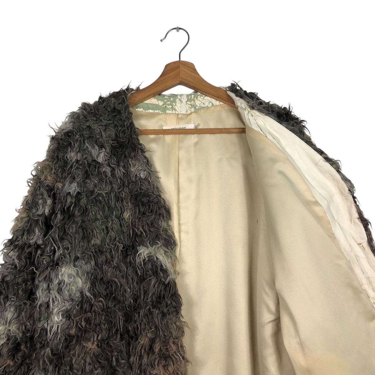 Japanese Brand 📌Vintage Bomber Jacket Design Moussy Fur Issey Miyake Size US M / EU 48-50 / 2 - 13 Thumbnail