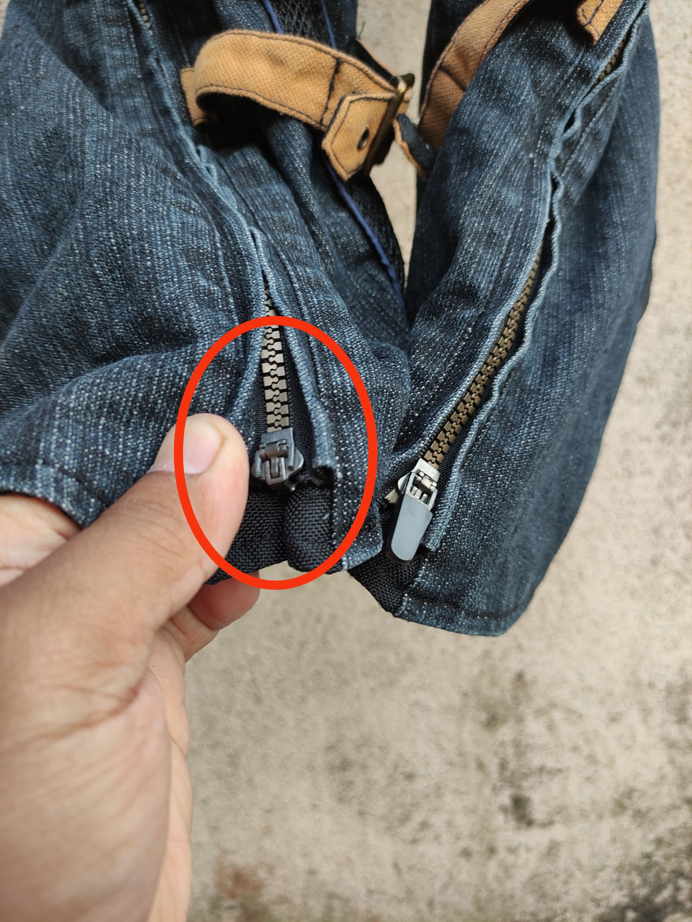 Japanese Brand JAPANESE TRADITION MOTORCYCLE RIDING DENIM PANTS RARE DESIGN Size US 33 - 6 Thumbnail