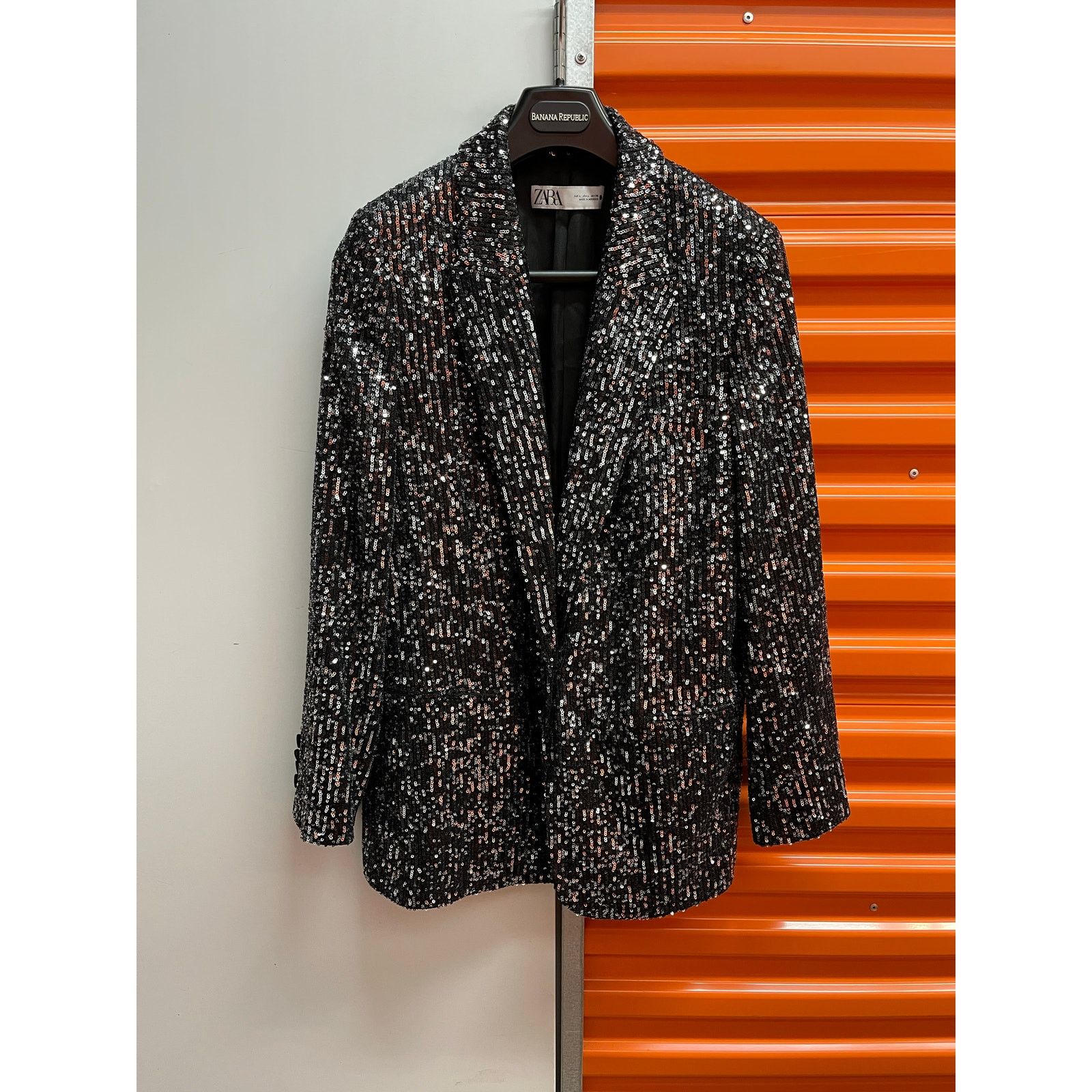 Zara ZARA - SEQUIN BLAZER / size Large Size L / US 10 / IT 46 - 4 Thumbnail