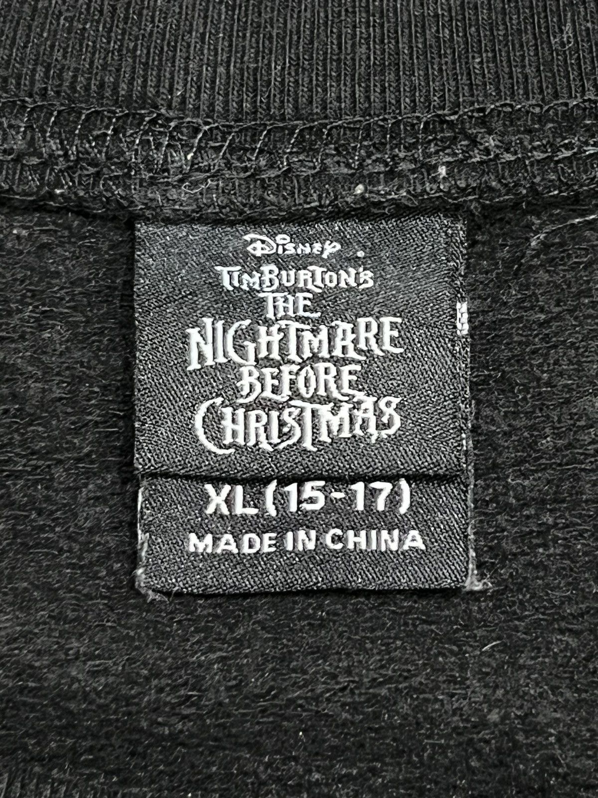 Disney DOPE🔥DISNEY NIGHTMARE BEFORE CHRISTMAS Crewneck Sweatshirt Size US L / EU 52-54 / 3 - 4 Thumbnail