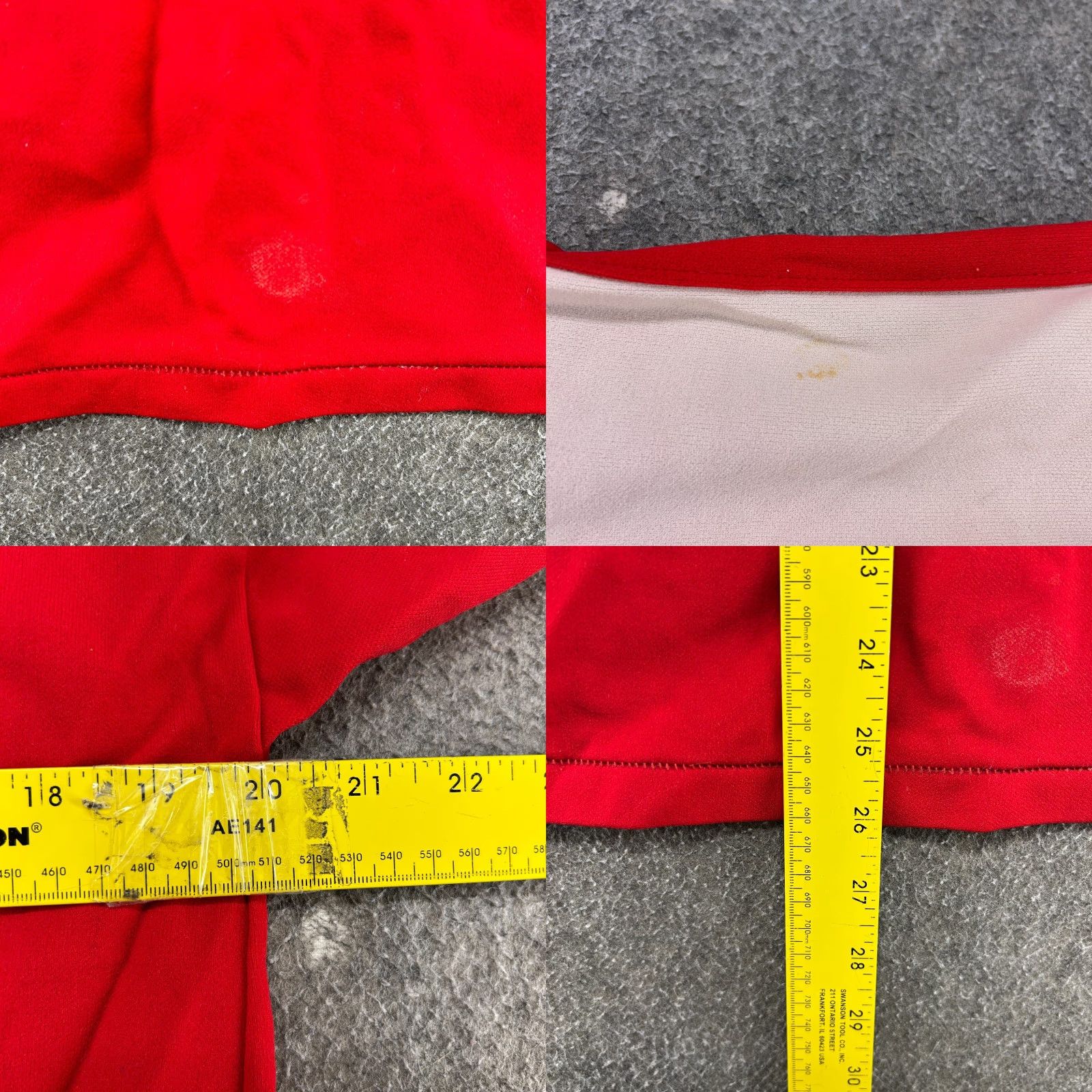 Vintage VINTAGE Southern Athletic Jersey Mens L Red White Nylon 60s USA Shirt Size US L / EU 52-54 / 3 - 8 Thumbnail