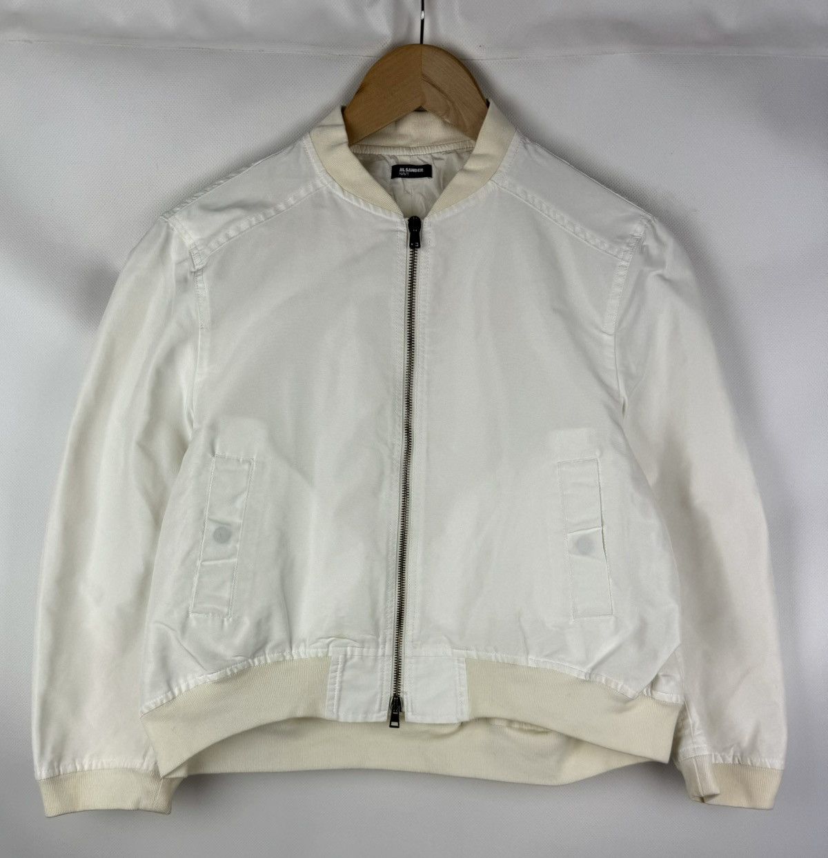 Jil Sander Jil Sander Navy Ladies Bomber Jacket Size 32 Size XXS / US 00 / IT 34 - 1 Thumbnail