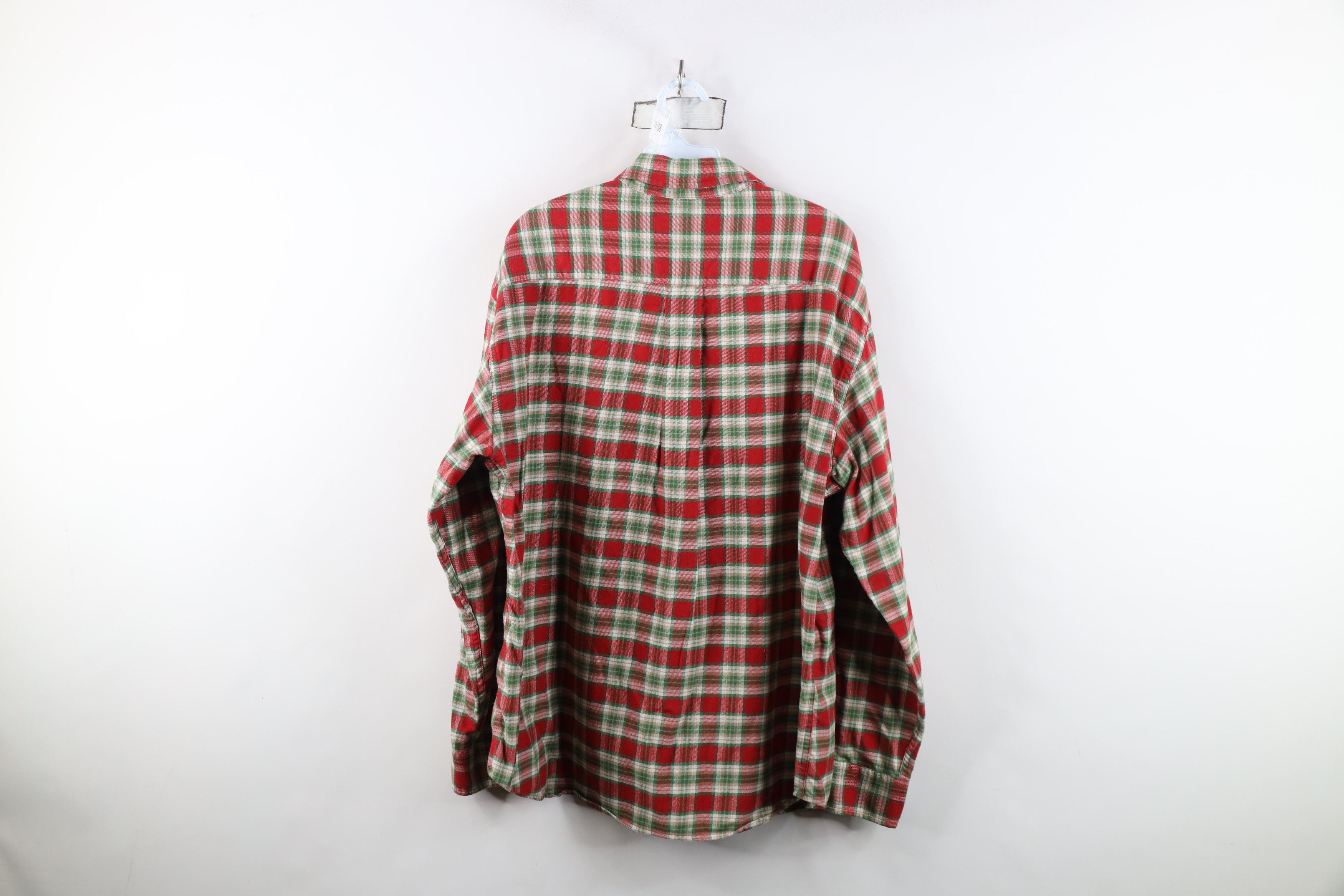 J.Crew Vintage J Crew Double Pocket Collared Button Shirt Plaid Size US L / EU 52-54 / 3 - 9 Thumbnail