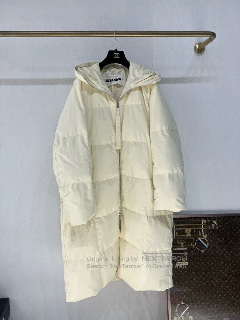 Jil Sander Jil Sander Long bread down jacket Size XS / US 0-2 / IT 36-38 - 1 Thumbnail