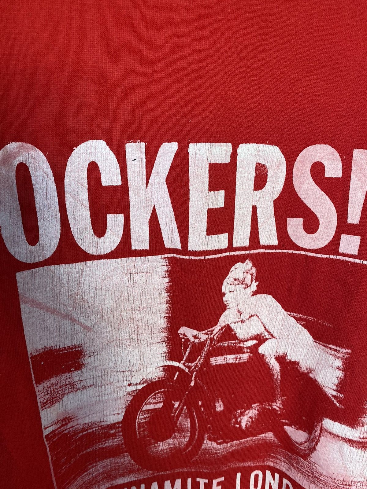 Japanese Brand 1990s Sexy Dynamite London Punk Girl Rider naked Size US M / EU 48-50 / 2 - 5 Thumbnail
