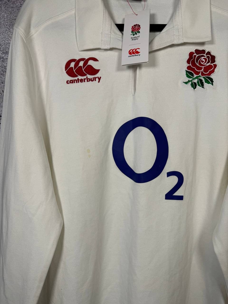 Canterbury of New Zealand NWT England Rugby Union Team Shirt Jersey Canterburry Size US XL / EU 56 / 4 - 5 Thumbnail