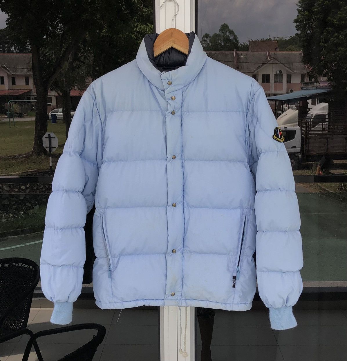 Moncler Vintage Moncler x Asics Down Puffer Jacket Size US M / EU 48-50 / 2 - 12 Thumbnail