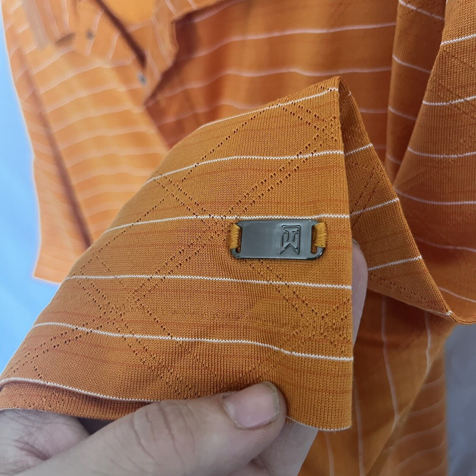 Nike × Tiger Woods Nike Fit Dry Tiger Woods Collection Polo size XL Striped EUC Size US XL / EU 56 / 4 - 4 Thumbnail
