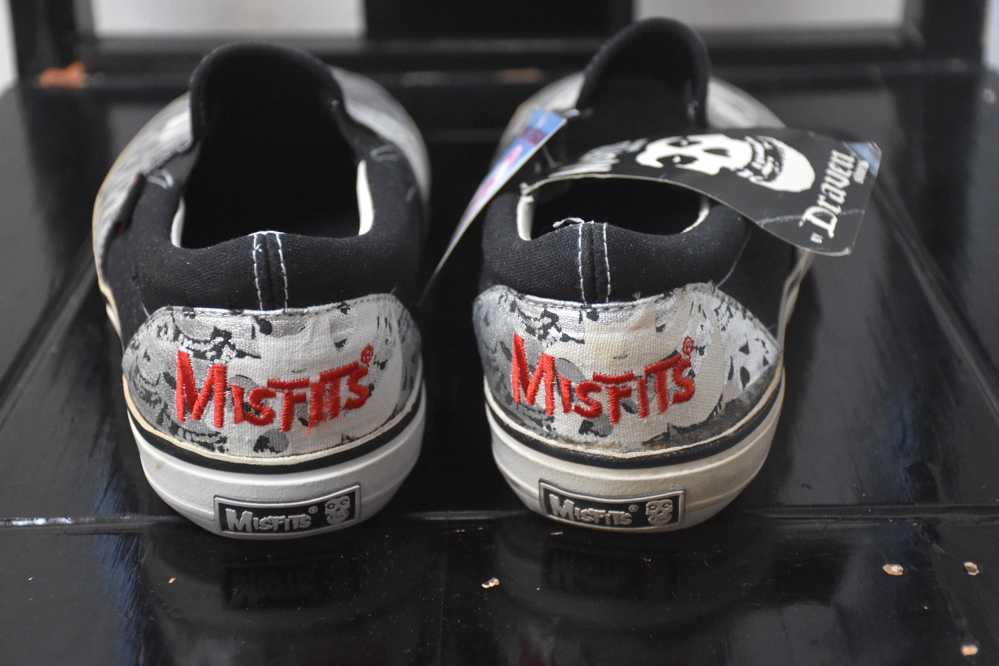 Misfits unworn Vintage Draven summer night slip ons Misfits print Size US 7.5 / EU 40-41 - 2 Thumbnail