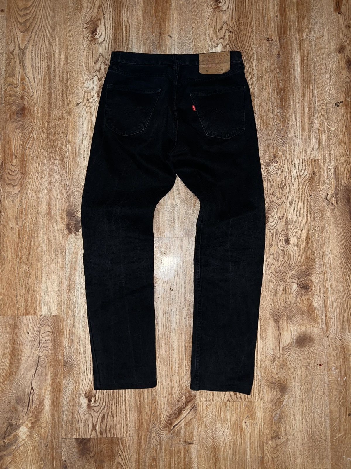 Levi's × Vintage Vintage Levis 569 Baggy Loose Jeans Levi's Faded Black Denim Size US 32 / EU 48 - 1 Thumbnail