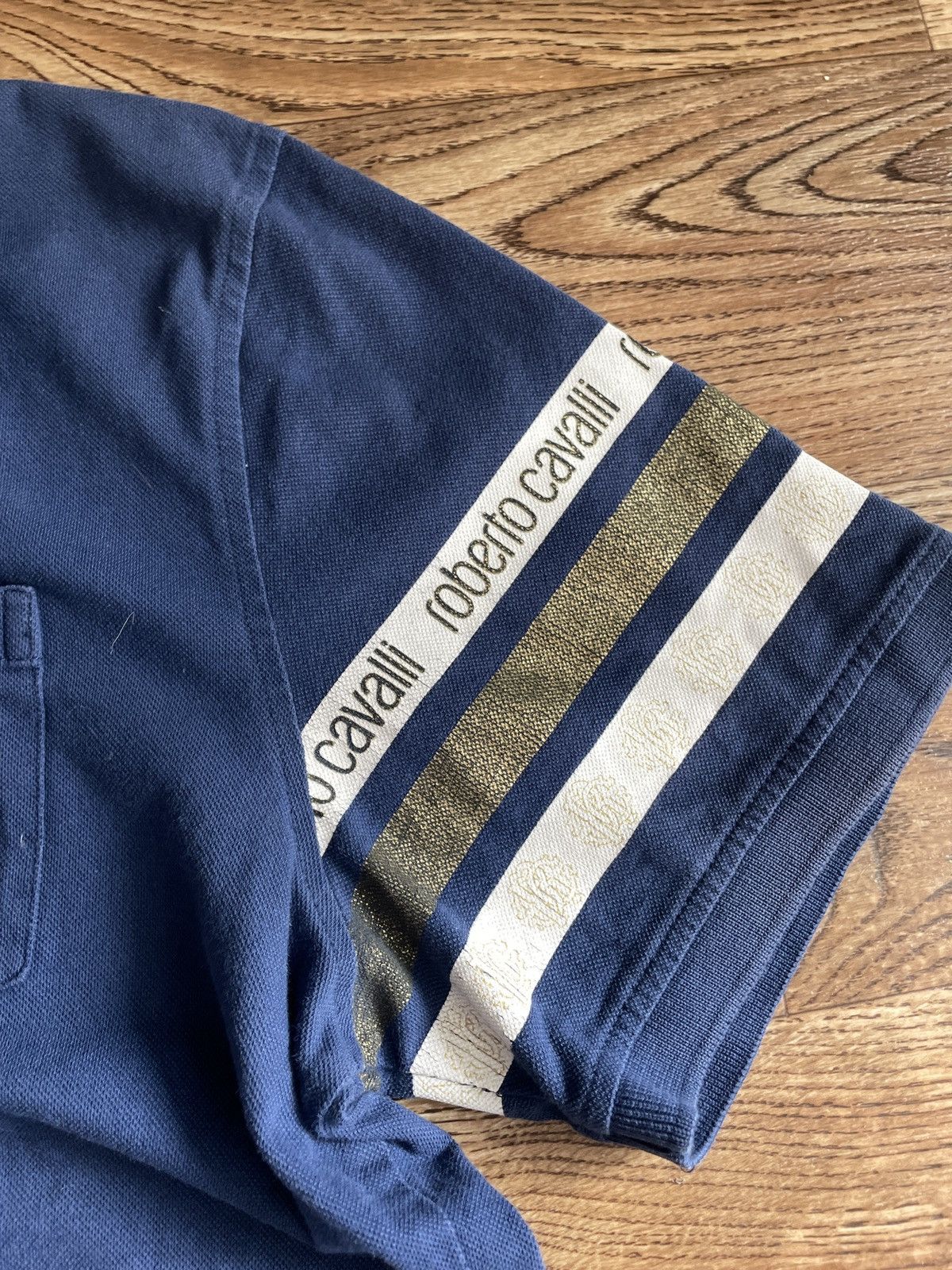 Just Cavalli × Roberto Cavalli Roberto Cavalli Just Cavalli polo t-shirt Size US XL / EU 56 / 4 - 5 Thumbnail