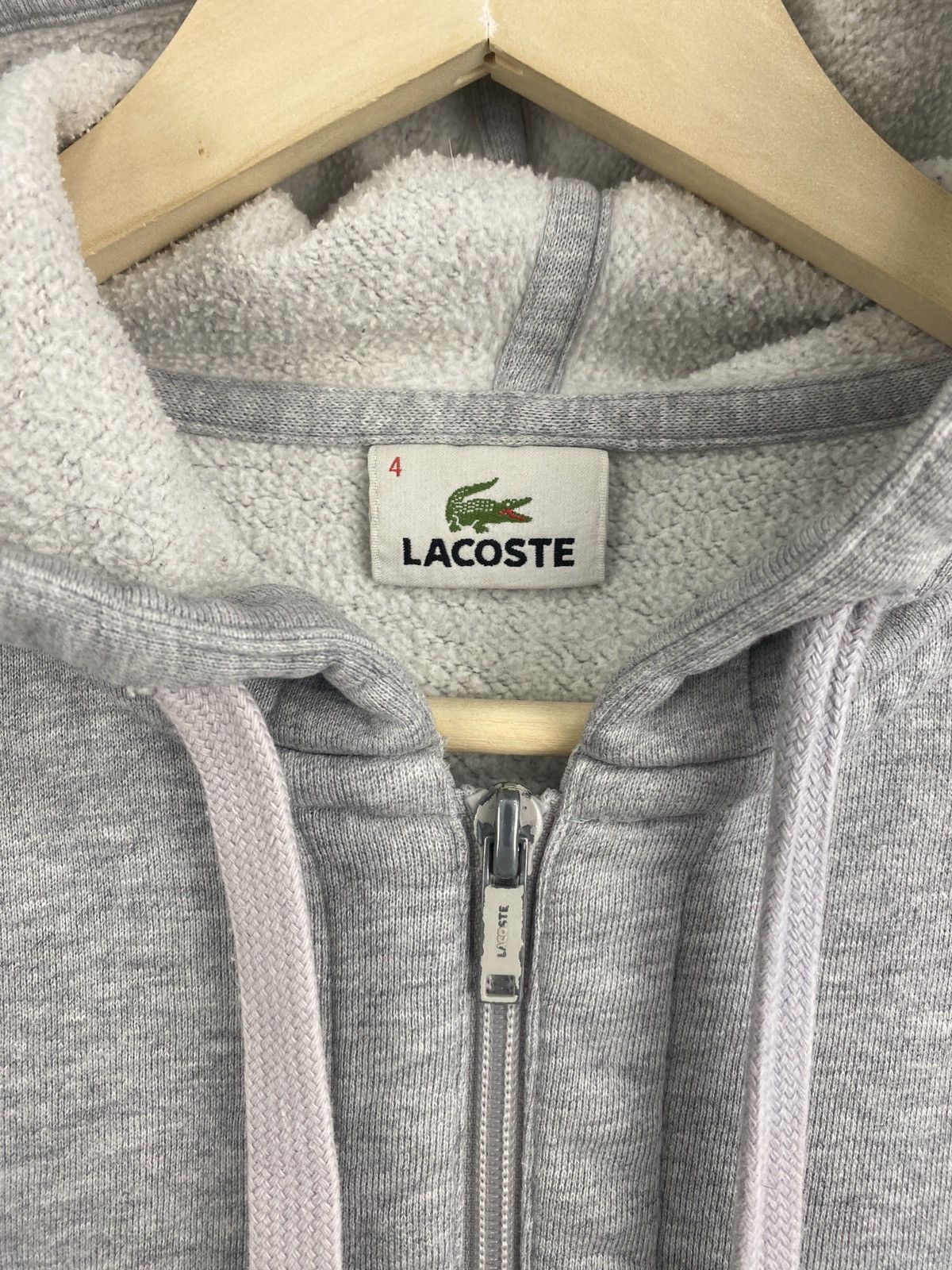 Lacoste 🇺🇸 Vintage Y2K Lacoste Classic Zip Hoodie Rare Retro Hype Size US M / EU 48-50 / 2 - 5 Thumbnail
