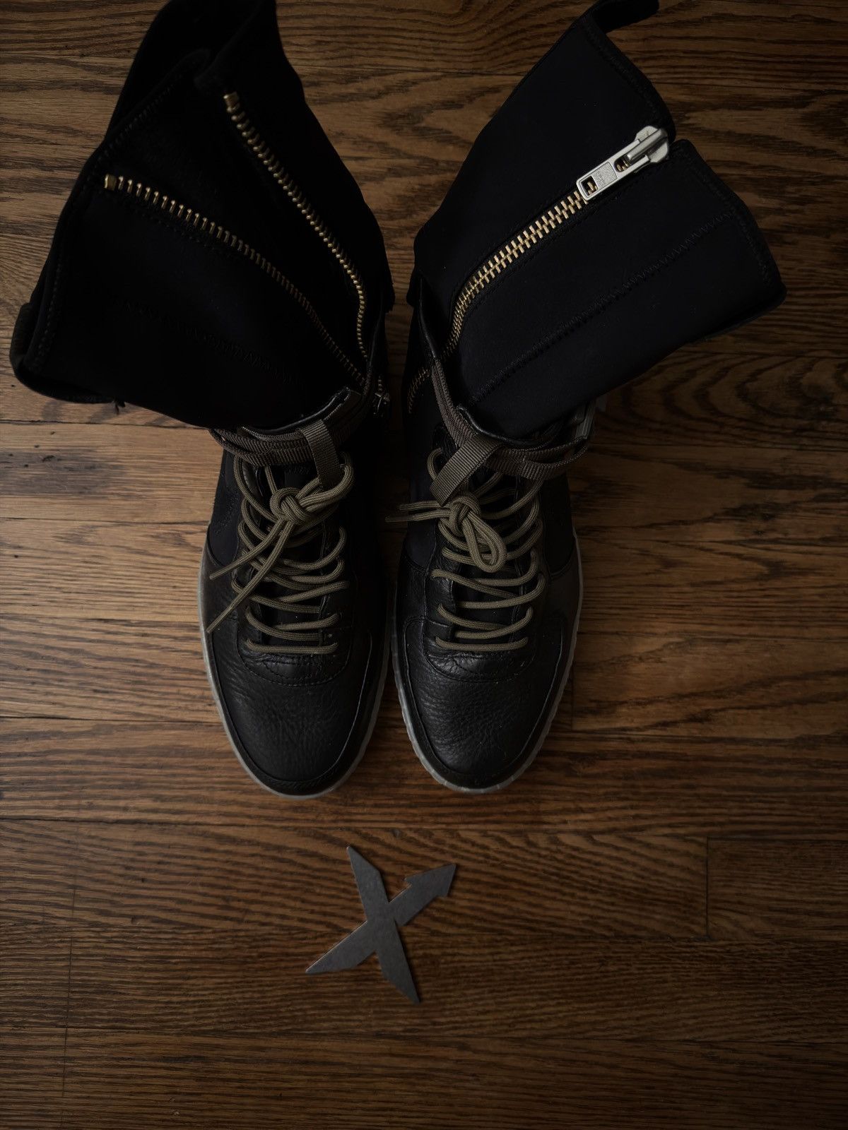 Acronym × Nike Acronym x Nike Black/Olive Downtown AF1 Size US 9 / EU 42 - 3 Thumbnail