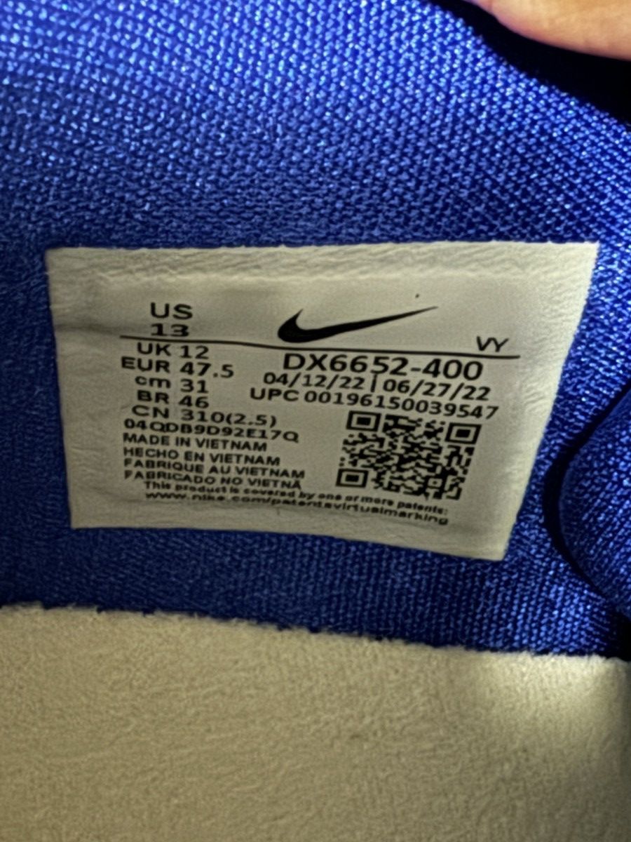 Nike Nike Zoom Freak 4 TB Low Game Royal size 13 Size US 13 / EU 46 - 11 Thumbnail