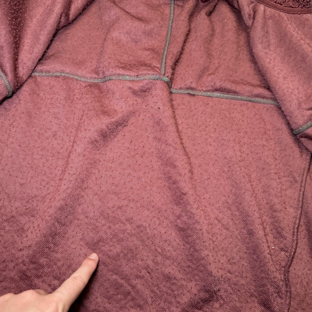 Other Buc-ee's Fall '23 Berber Red/Gray Colorblock Jacket Small Size S / US 4 / IT 40 - 5 Thumbnail