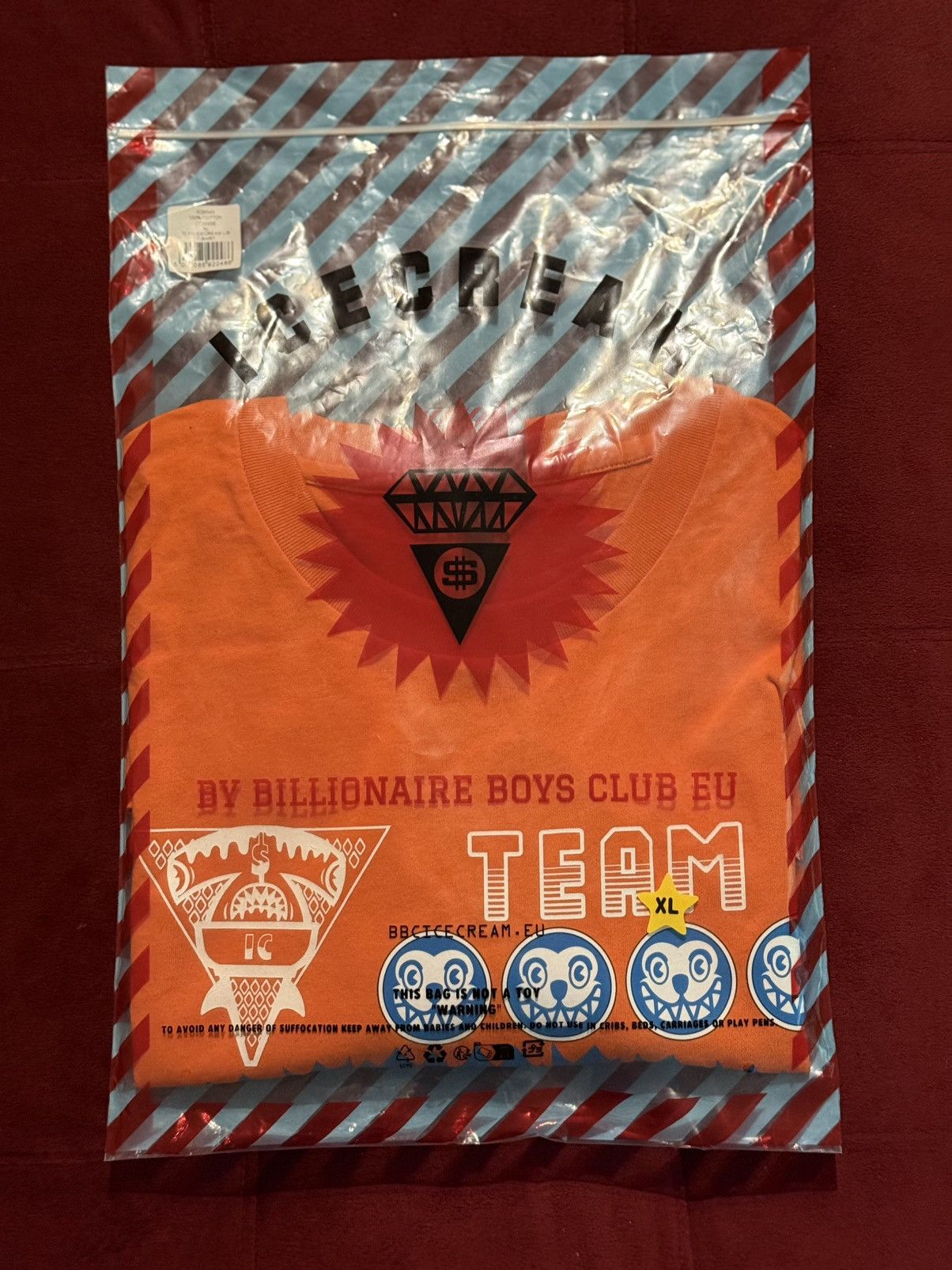 Icecream TEAM Ice Cream Long Sleeve T-Shirt Size US XL / EU 56 / 4 - 10 Thumbnail