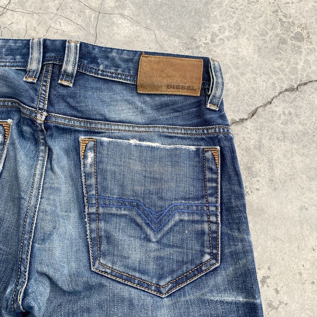Diesel Diesel Industry SAFADO beautifully Distressed Jeans Size US 30 / EU 46 - 6 Thumbnail
