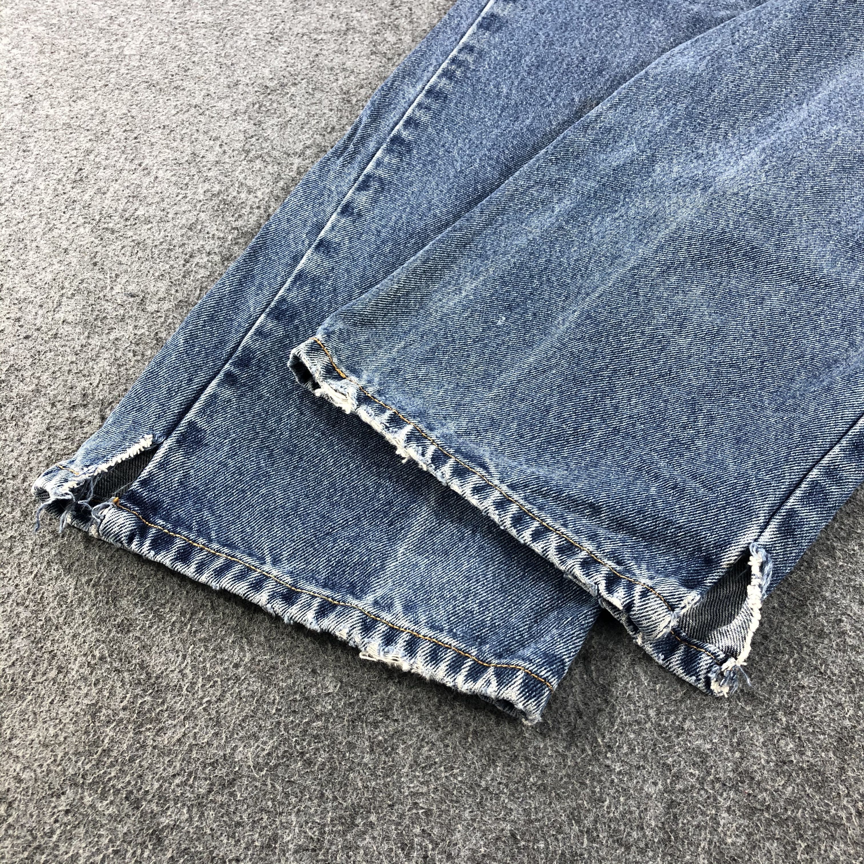 Levi's Vintage 90s Blue Wash Levis Orange Tab Jeans-J1221 Size US 30 / EU 46 - 6 Thumbnail