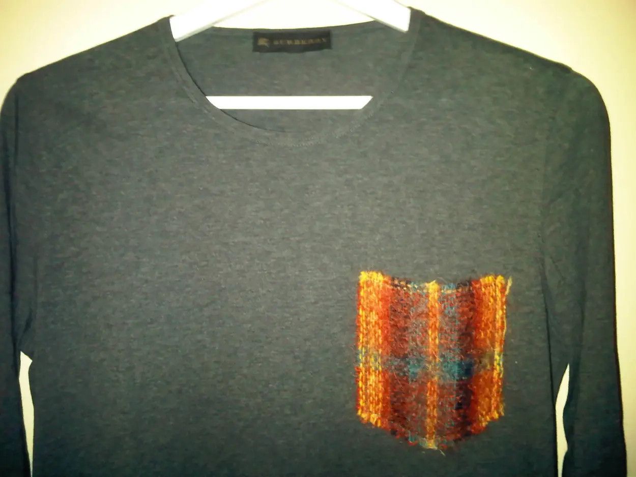 Burberry Prorsum Burberry Prorsum Mohair pocket long sleeved t-shirt - size S Size US S / EU 44-46 / 1 - 3 Thumbnail