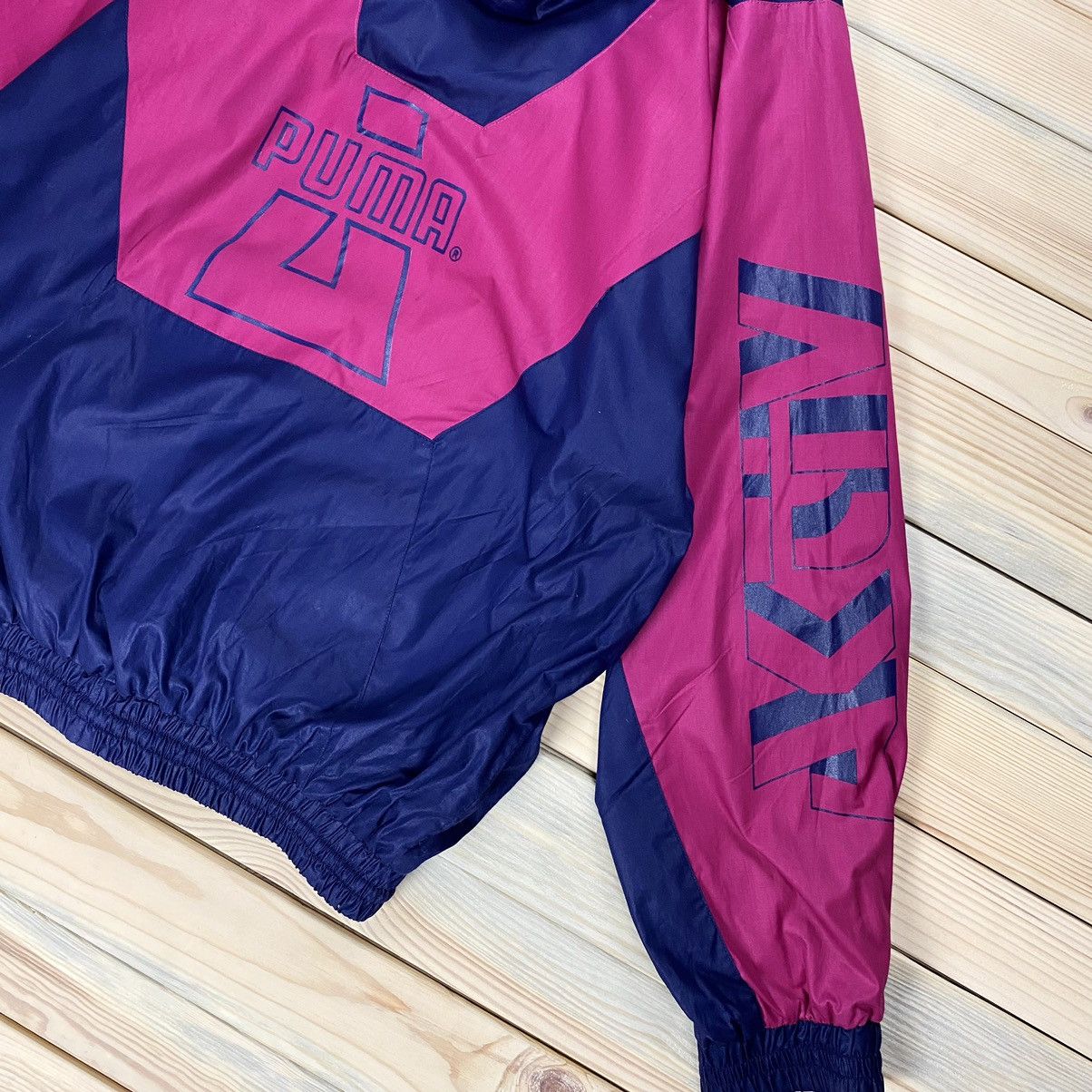 Puma × Vintage ☢️RARE☢️ Puma Vintage Archive Sport Raincoat V System Size US L / EU 52-54 / 3 - 14 Thumbnail