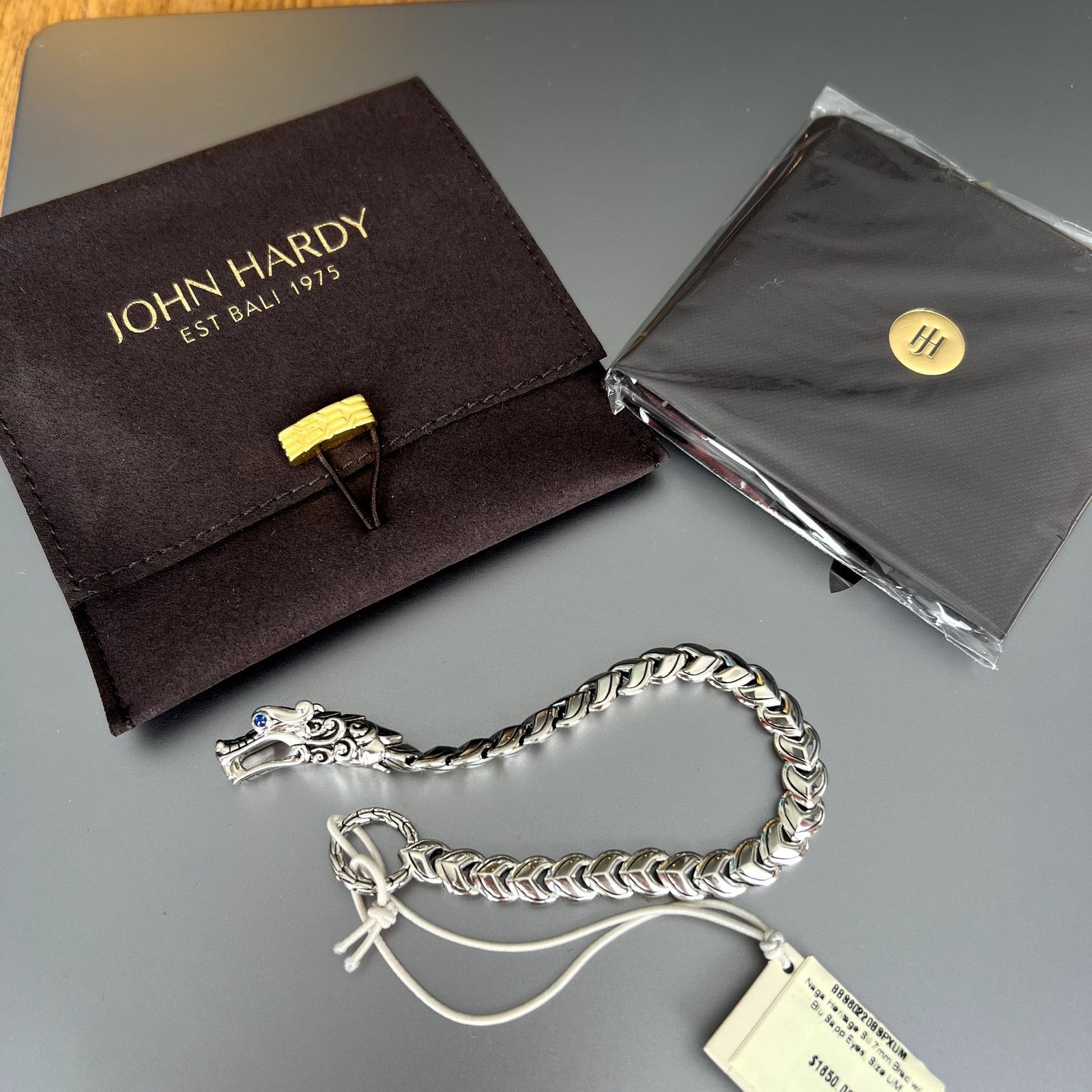 John Hardy John Hardy Naga DragonBracelet Sterling Silver 7mm unisex Size ONE SIZE - 8 Thumbnail