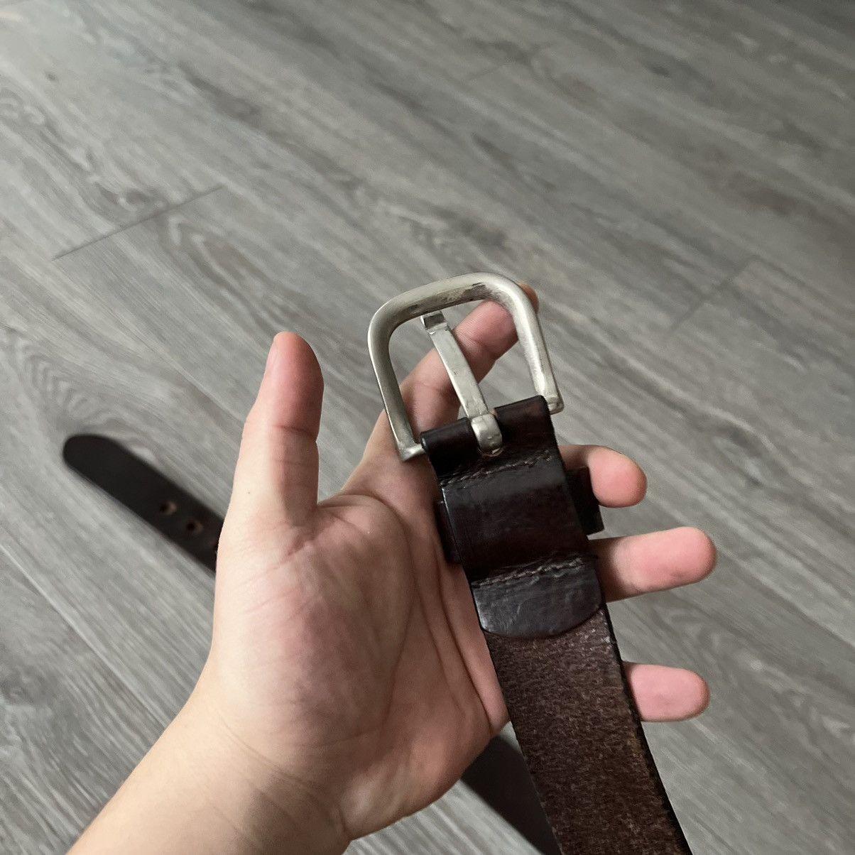 Diesel × Vintage Vintage 💥 Diesel Leather Belt Size ONE SIZE - 8 Thumbnail