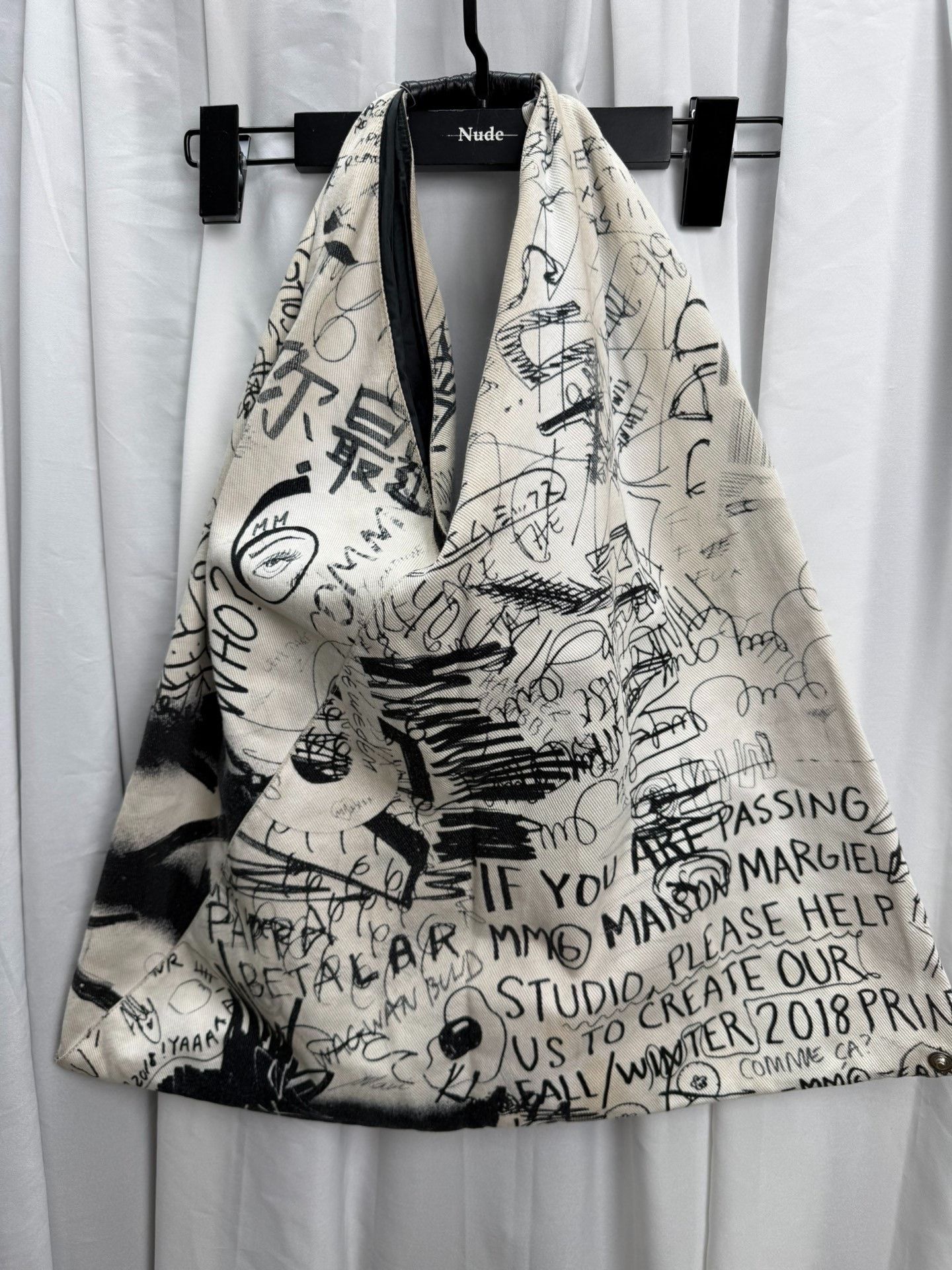MM6 Maison Margiela MM6 Graffiti Tote Size ONE SIZE - 1 Thumbnail