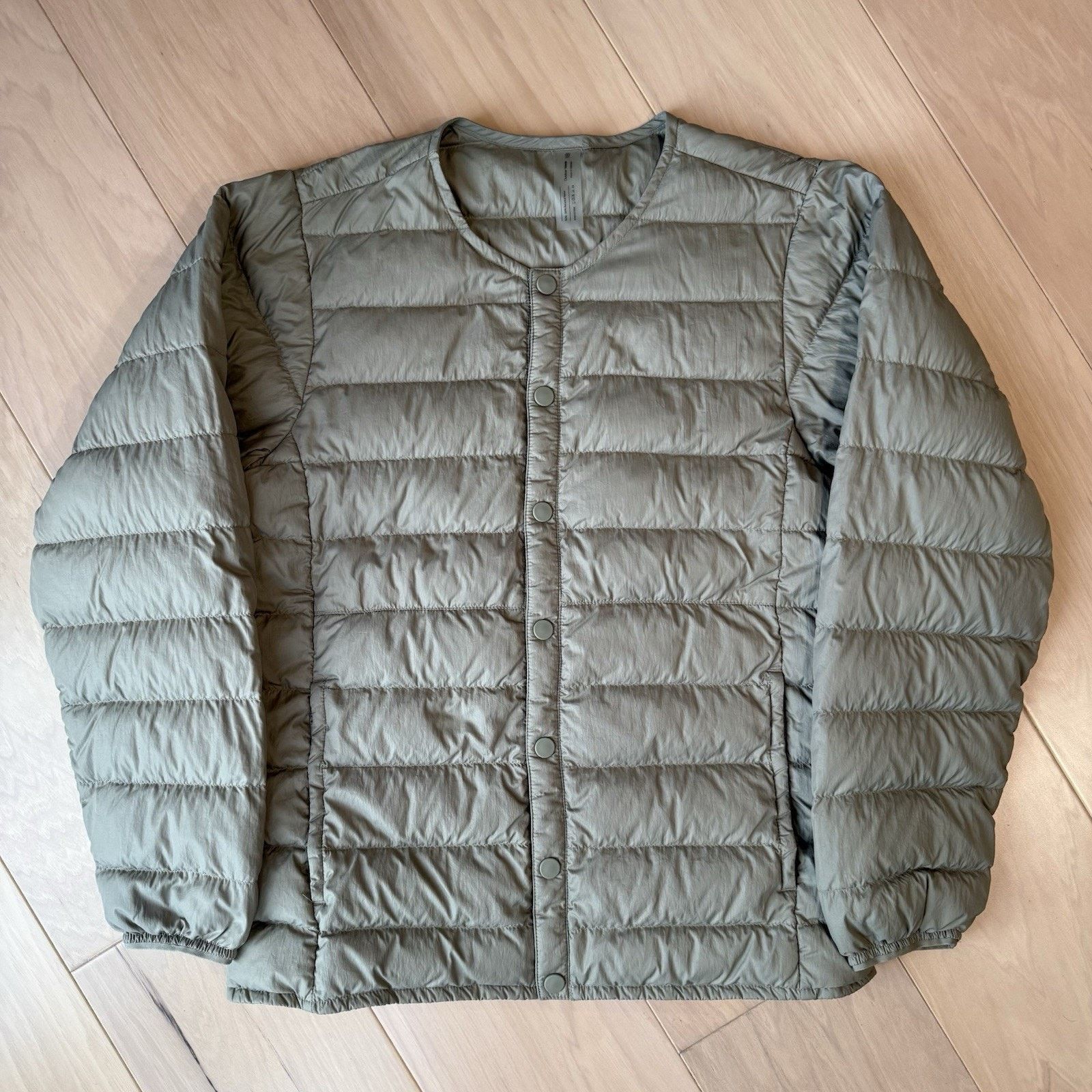 Outdoor Voices Outdoor Voices Down Jacket Women's Gray Insulated Button Up Size S / US 4 / IT 40 - 2 Thumbnail