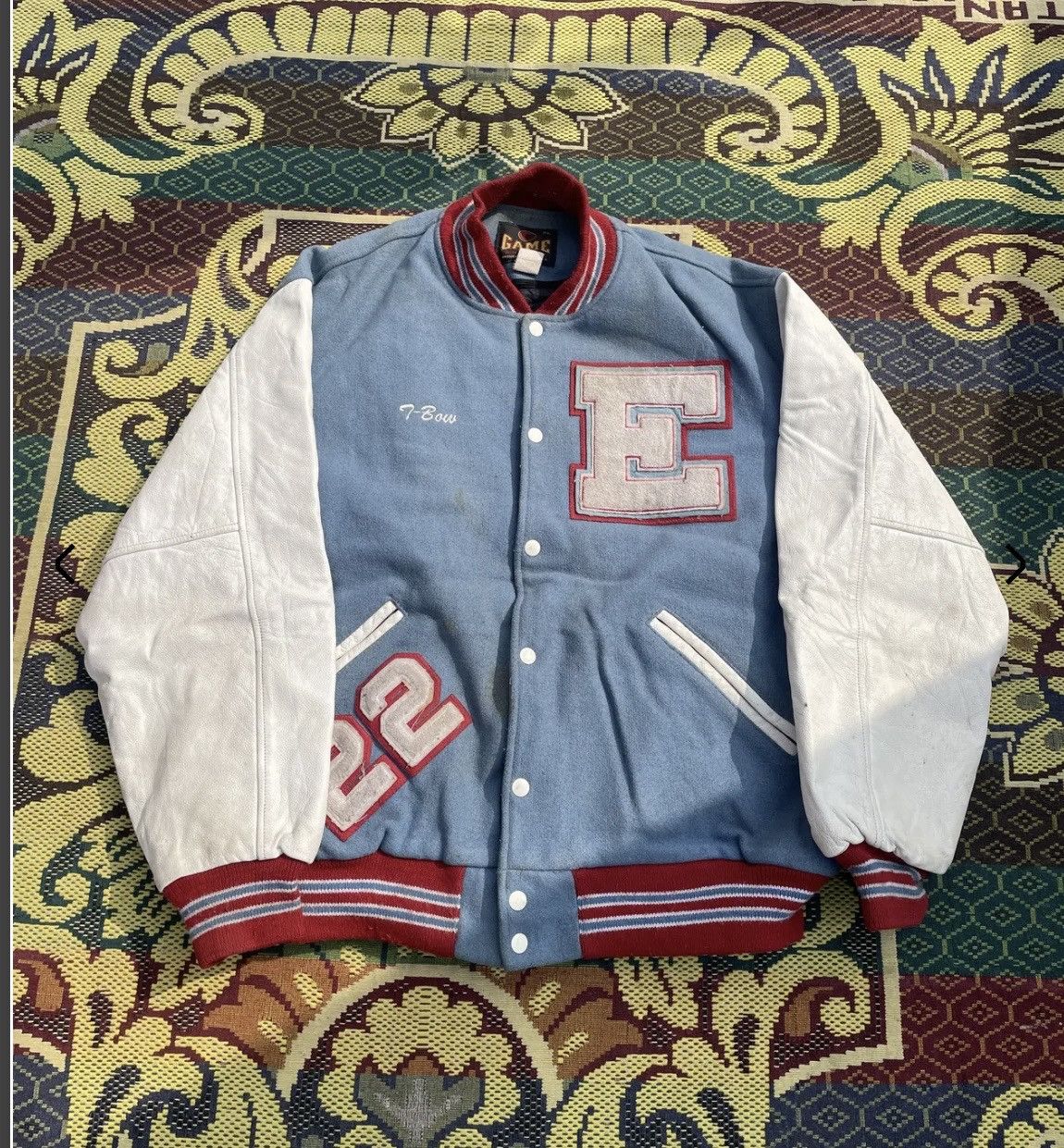 Other Vintage Varsity Wrestling Jacket Size US XL / EU 56 / 4 - 1 Thumbnail
