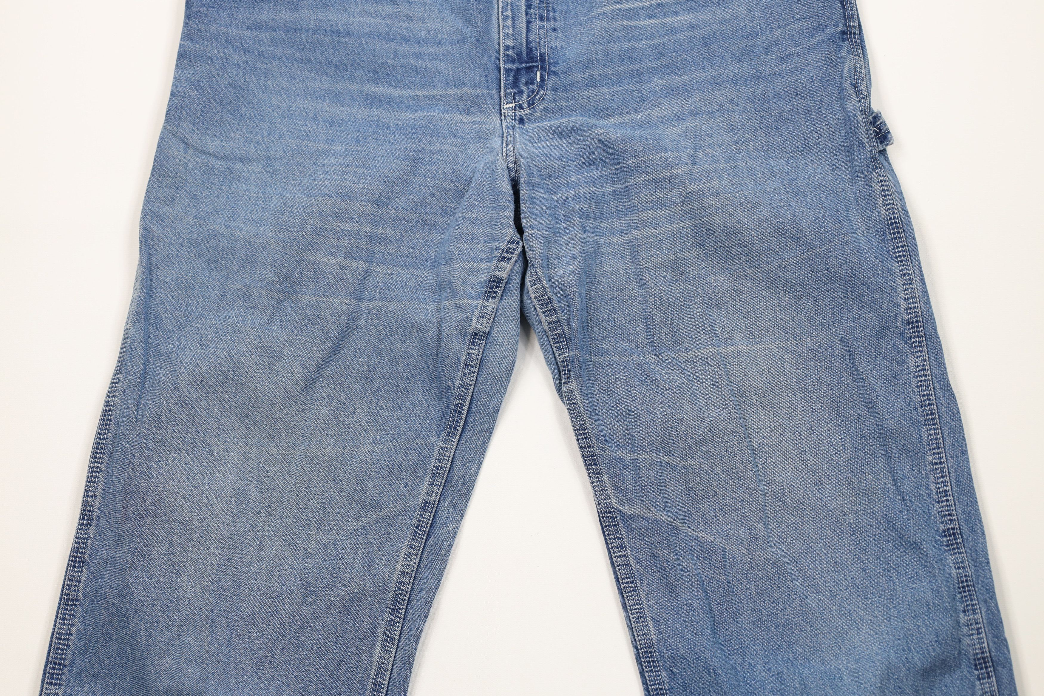 Carhartt Vintage Y2K 2000 Carhartt Wide Leg Dungaree Denim Jeans Size US 36 / EU 52 - 3 Thumbnail