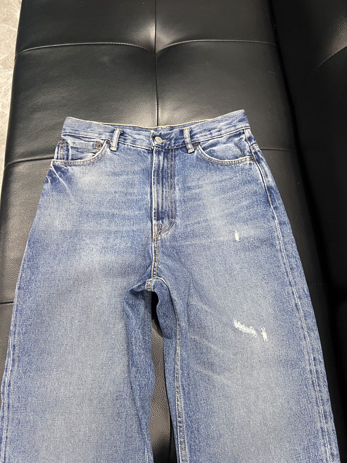 Acne Studios Acne Studios Distressed Denim Jeans Size 30" / US 8 / IT 44 - 3 Thumbnail