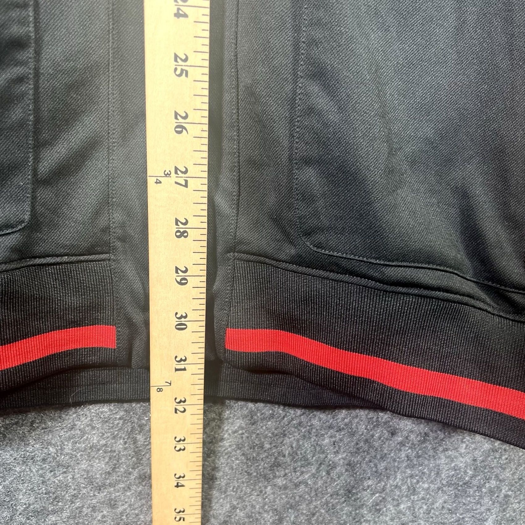Nike Nike Dri-Fit Jacket Track Jacket Black Red Mens L New title Size US L / EU 52-54 / 3 - 3 Thumbnail