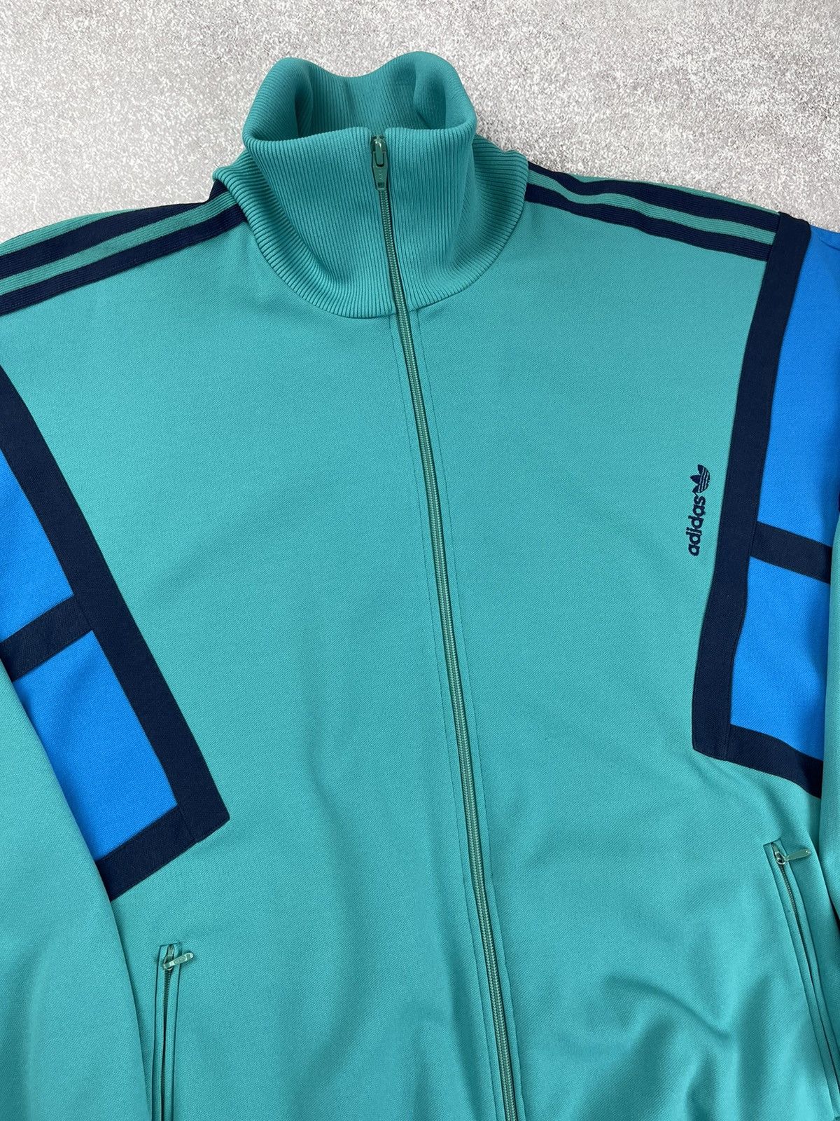 Adidas Vintage 80’s Adidas Retro Tracksuit Track Jacket and Pants Size US L / EU 52-54 / 3 - 5 Thumbnail