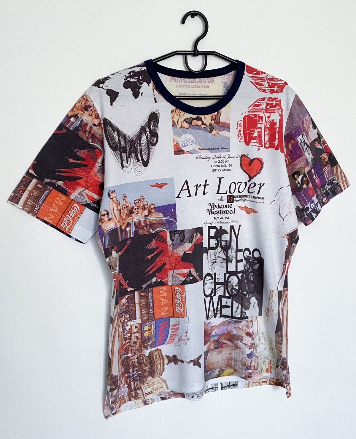 Vivienne Westwood Vivienne Westwood Art Lover Chaos Full Art Tee / T Shirt Size US S / EU 44-46 / 1 - 6 Thumbnail