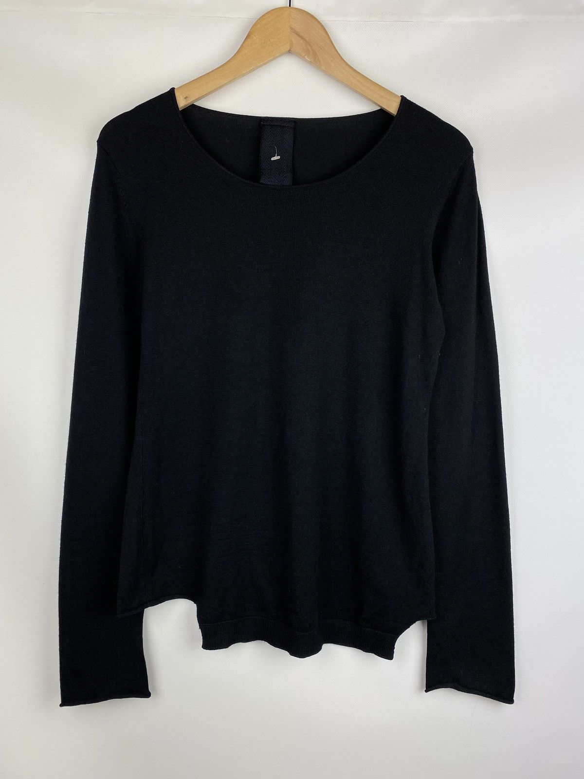 image of Avant Garde x Rundholz Avant-Grade Ladies Rayon Sweater Pullover Size ~ S in Black, Women's