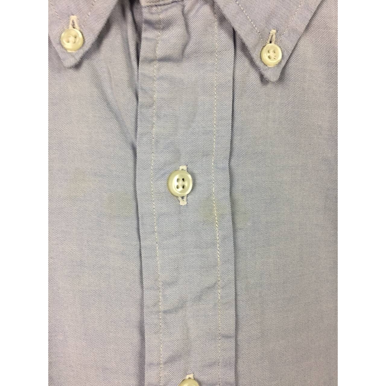 Ralph Lauren × Vintage Vtg Ralph Lauren Yarmouth Cotton Pinpoint Oxford Shirt Size US XXL / EU 58 / 5 - 4 Thumbnail
