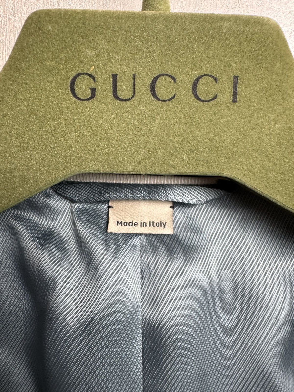 Gucci Gucci GG Monogram Black Blazer Jacket Size 48R - 14 Thumbnail