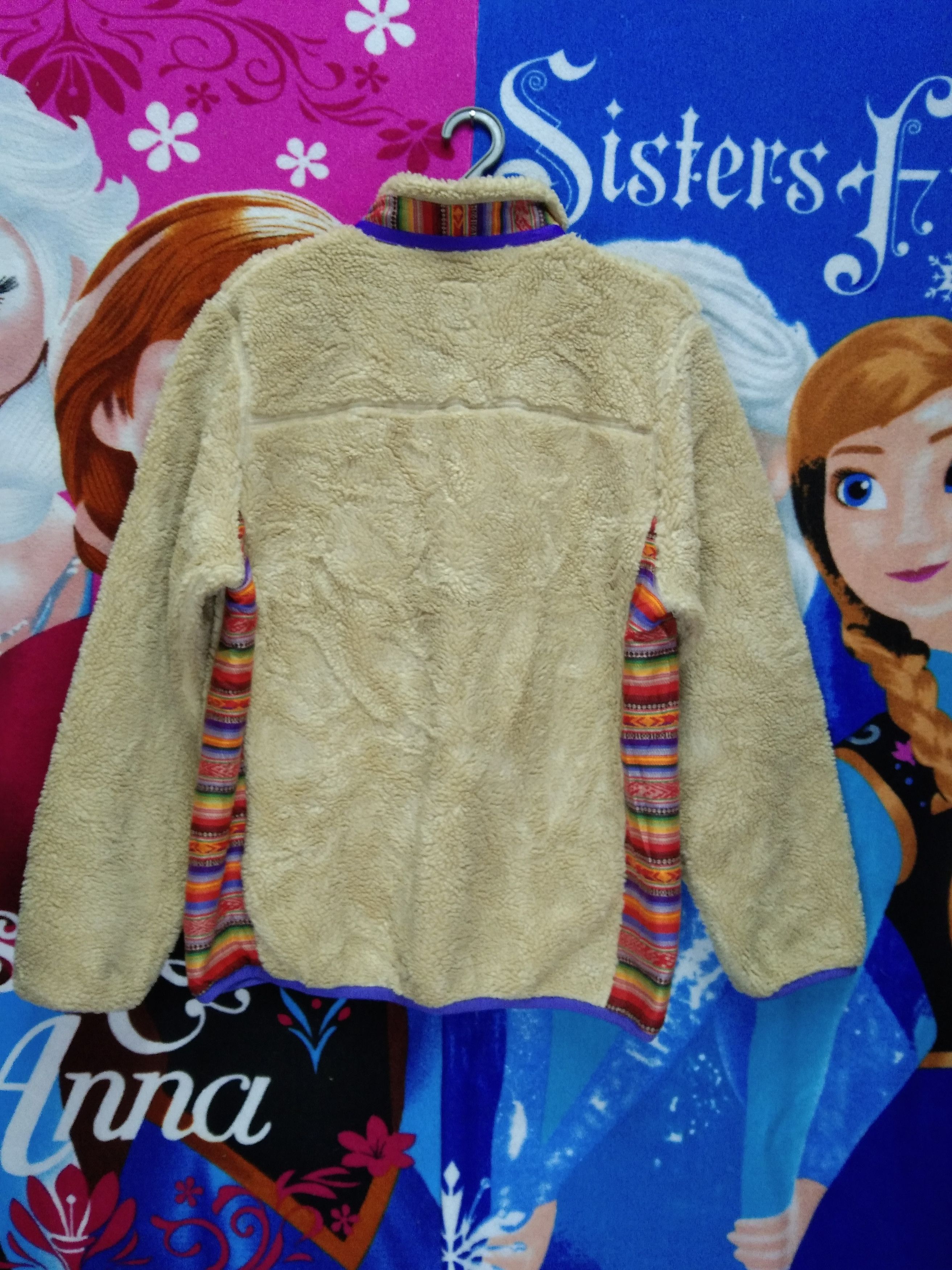 Japanese Brand TITICACA DEEP PILE FLEECE JACKET Size US L / EU 52-54 / 3 - 5 Thumbnail