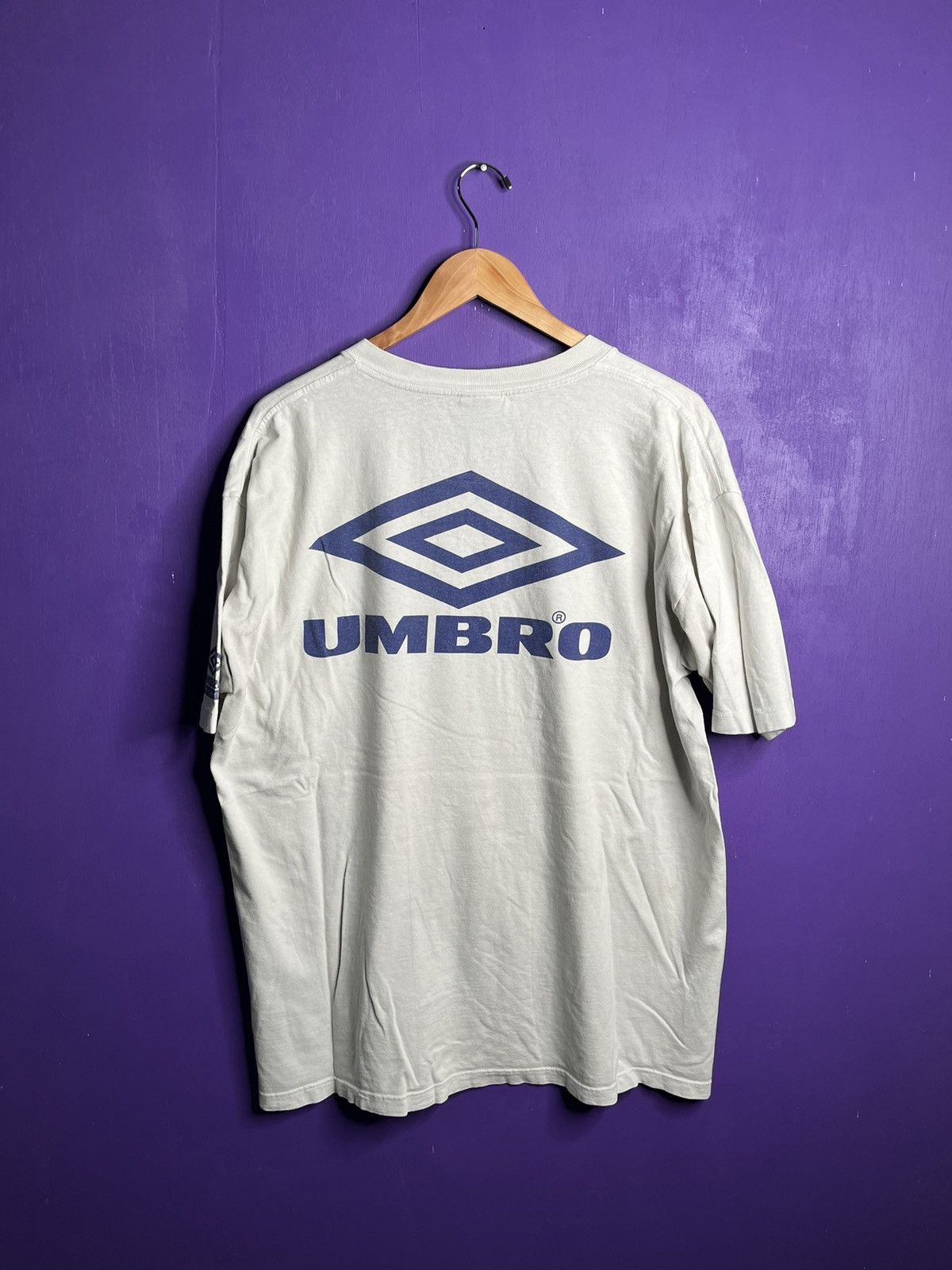 Umbro × Vintage Vintage 90s Umbro Columbia invitational t-shirt Size US XL / EU 56 / 4 - 2 Thumbnail