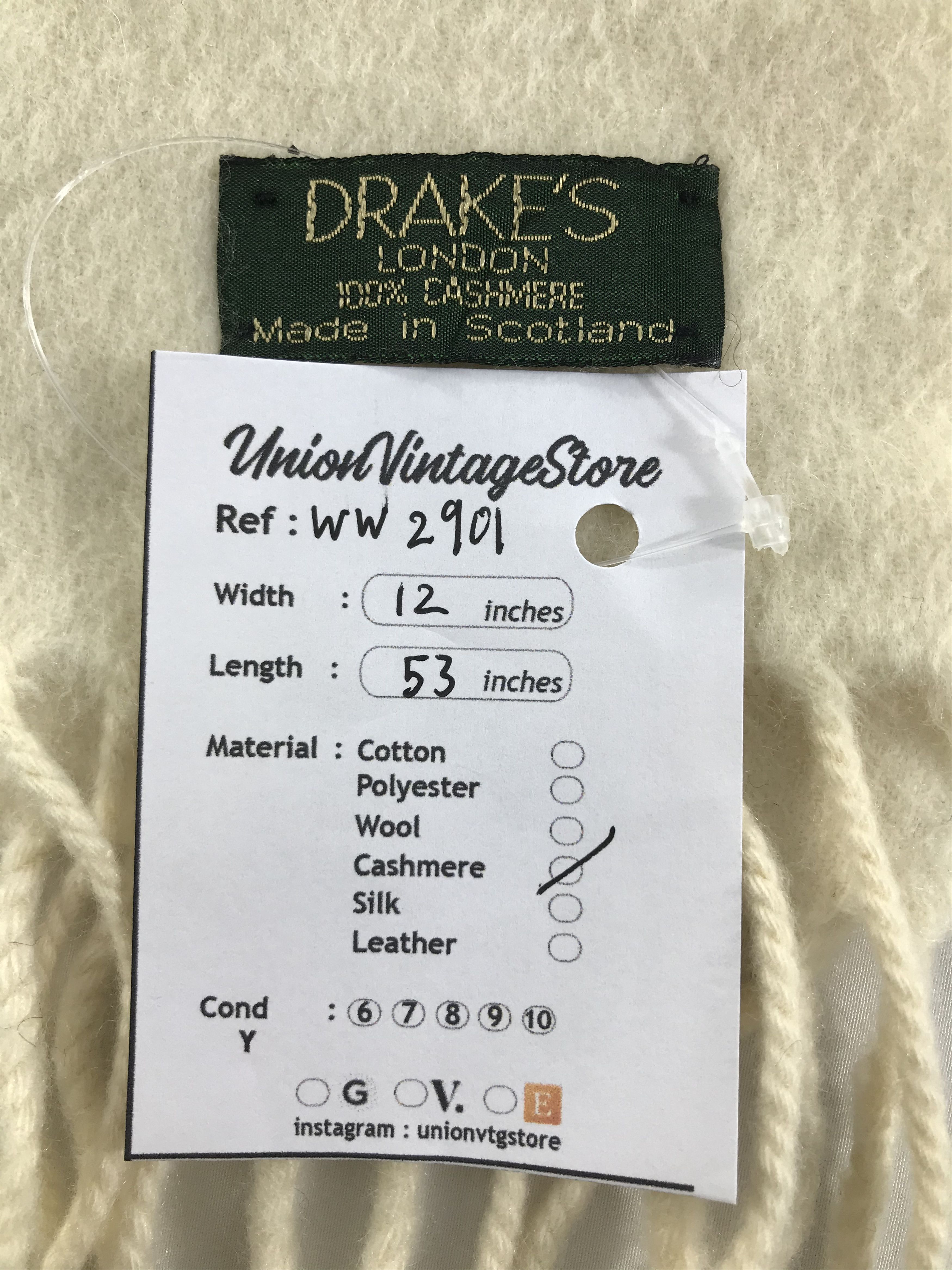 Vintage Drake Scarf / Muffler / Neckwear Size ONE SIZE - 5 Thumbnail