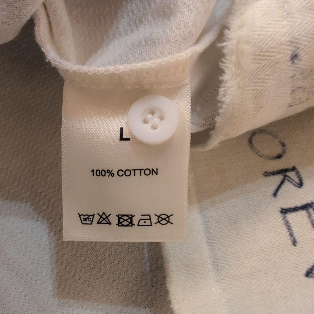 Vale VALE FOREVER Freedom Button-Up Shirt Sade × Selena Cream, L Size US L / EU 52-54 / 3 - 4 Thumbnail