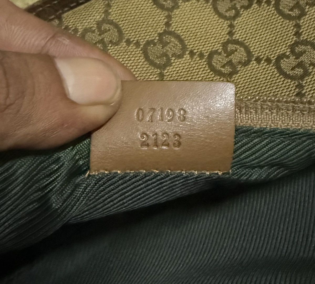 Gucci Gucci GG Handbag Canvas Boat Pochette Monogram Bag Vintage Size ONE SIZE - 13 Thumbnail