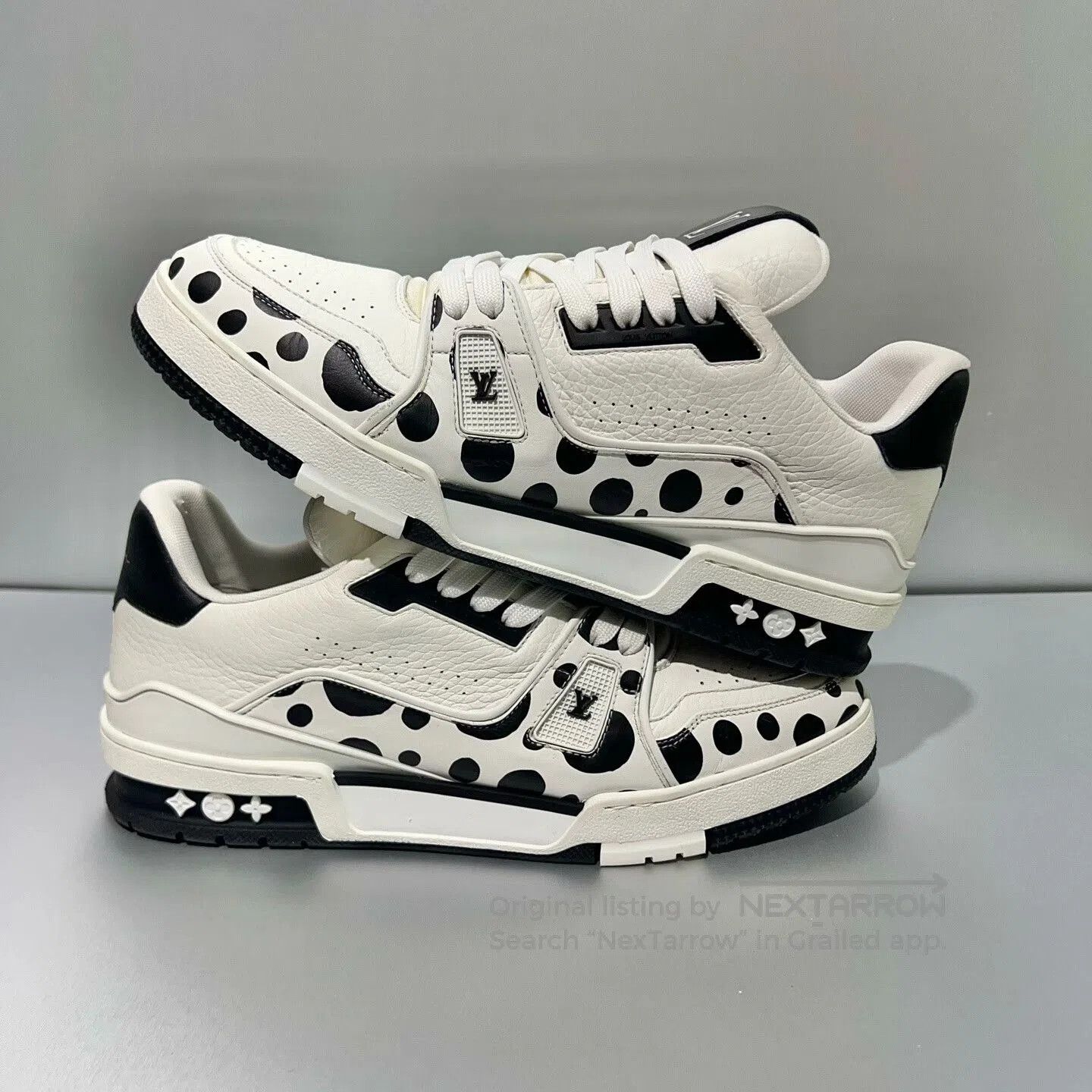 Louis Vuitton Louis Vuitton Trainer Yayoi Kusama Polka Dot. Size US 8.5 / EU 41-42 - 3 Thumbnail