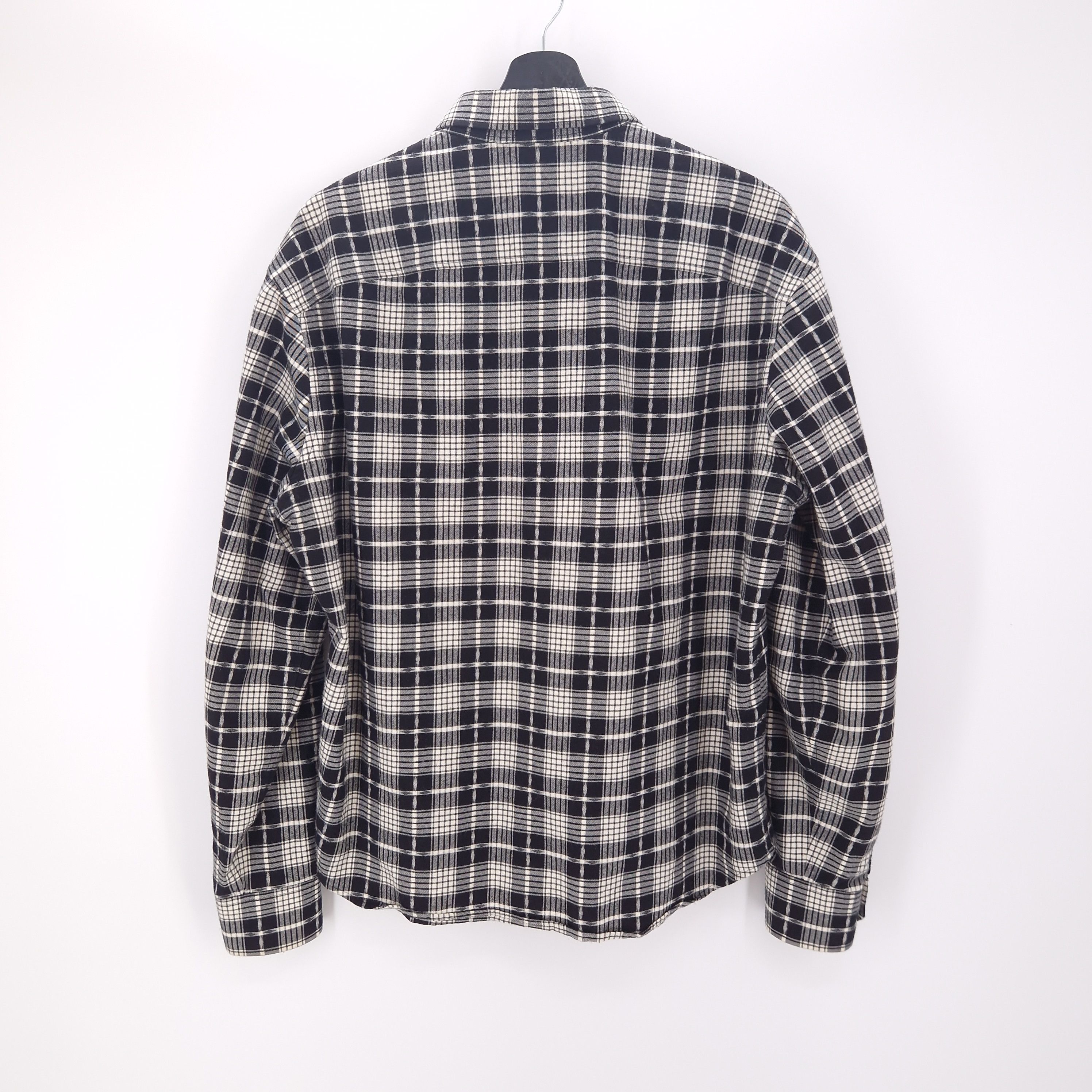 Saint Laurent Paris Flannel Shirt Cashmere Blend Size US M / EU 48-50 / 2 - 10 Thumbnail