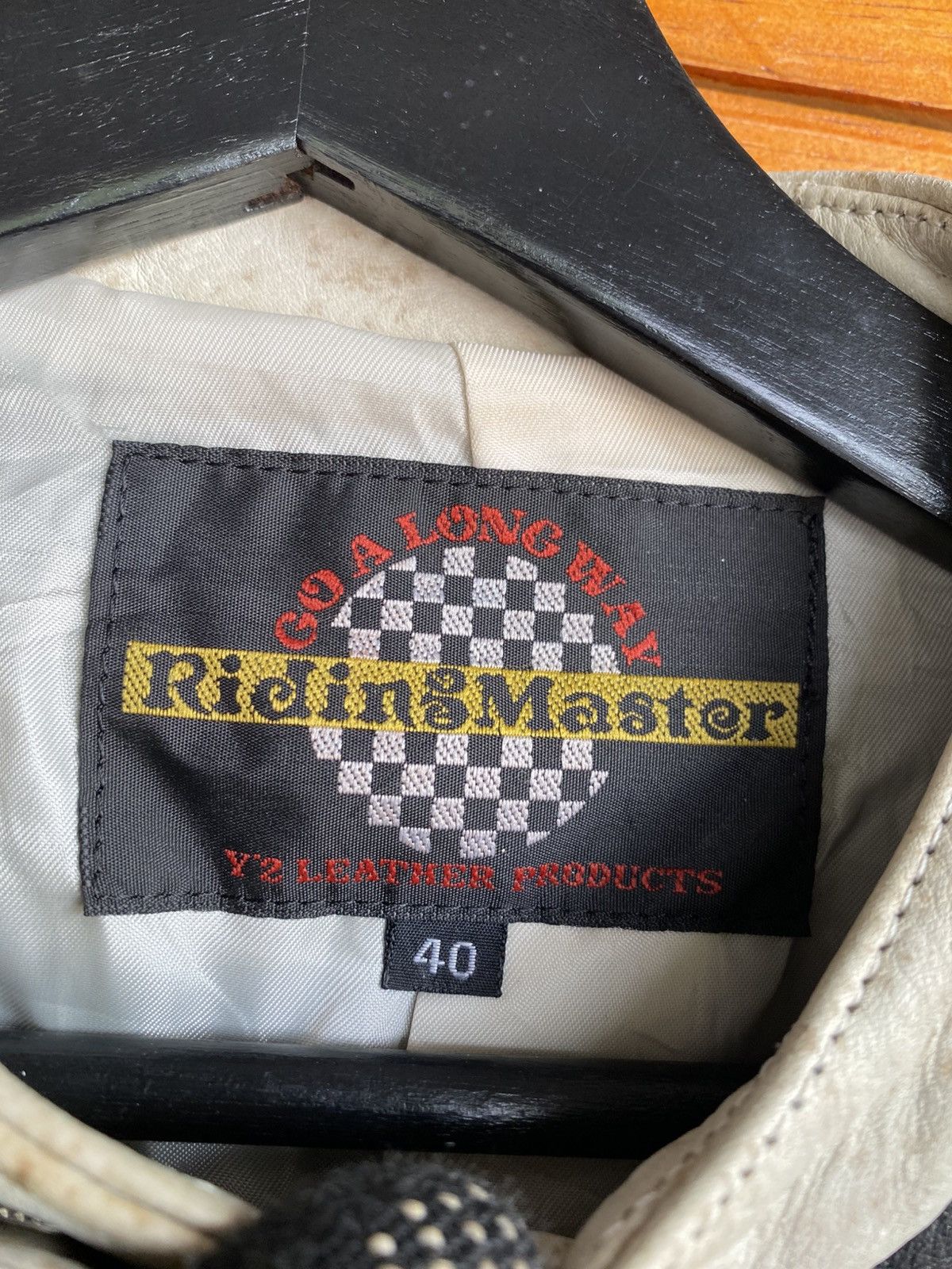 Vintage Rich Master Y2 Leather Motorcycle Cream Black Café Racer Size US S / EU 44-46 / 1 - 10 Thumbnail