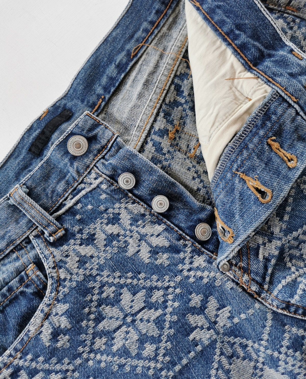 Kapital Navajo Iroquois Japan Denim Jeans Kapital Inspire Size US 31 - 11 Thumbnail
