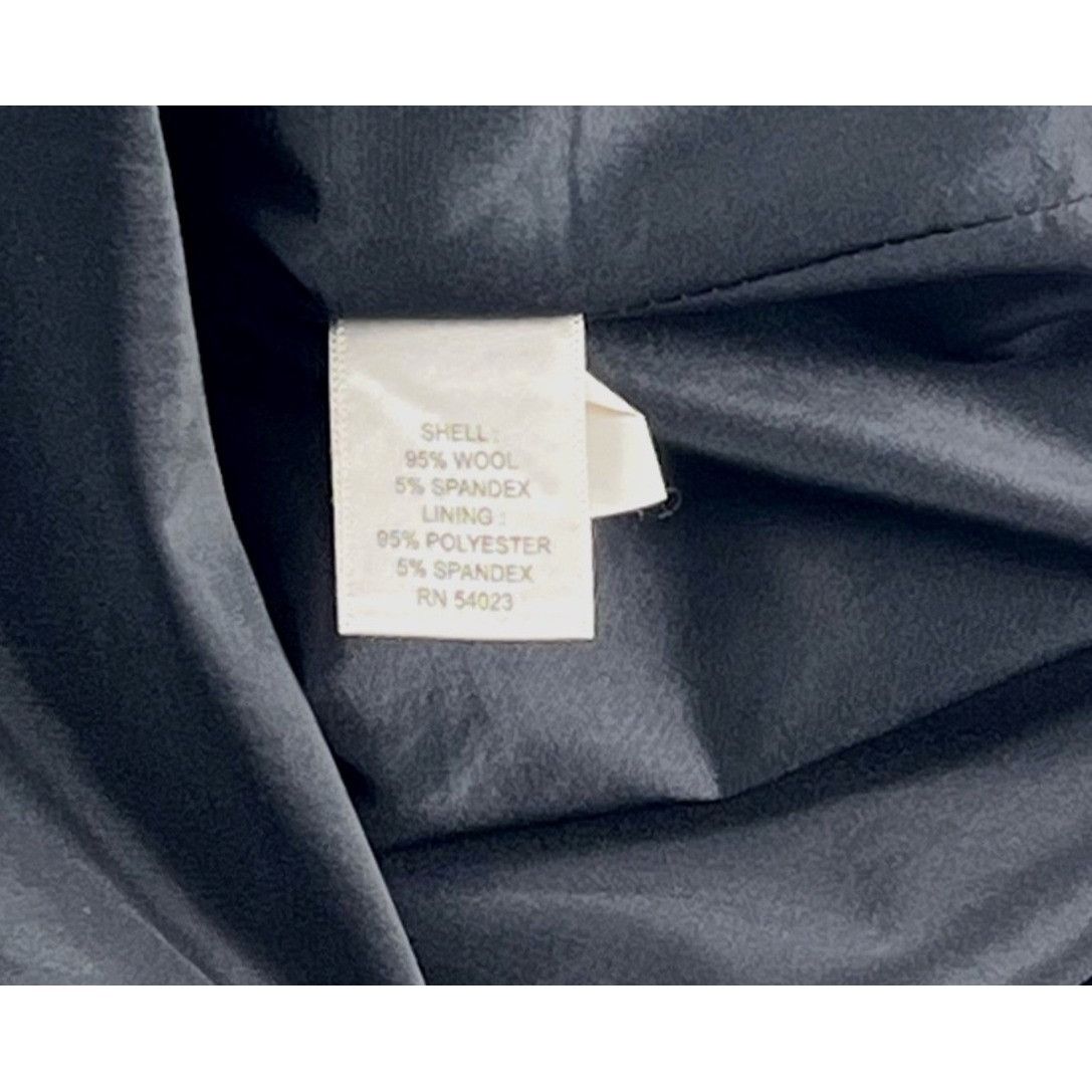 Banana Republic Banana Republic Women's Black Stretch Wool Pencil Skirt Clas Size 30" / US 8 / IT 44 - 5 Thumbnail