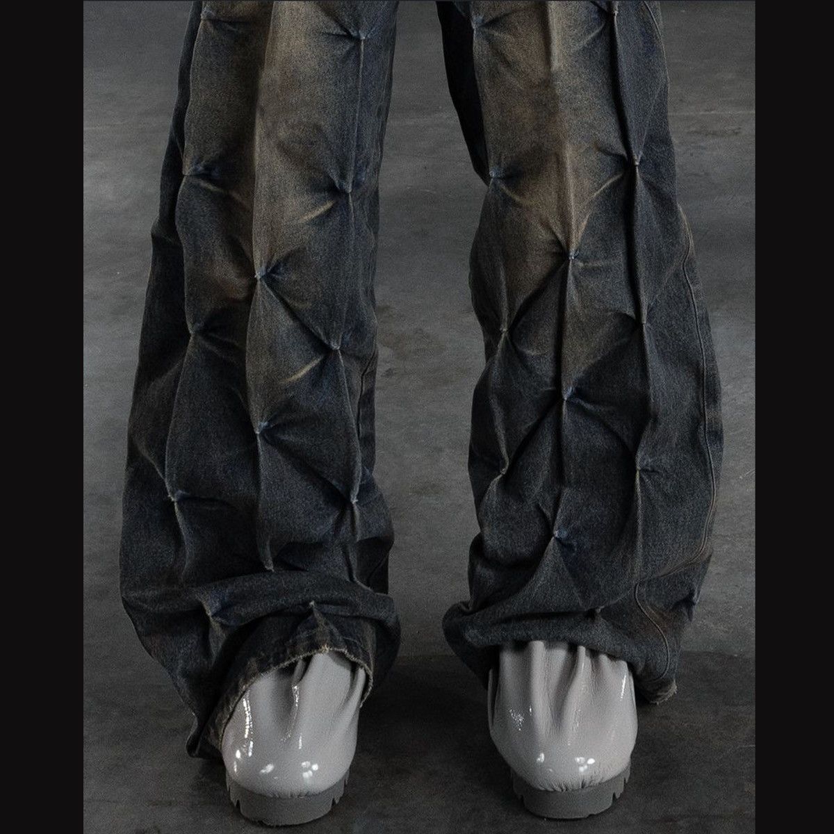 期間限定・お買い得商品: |産地直送 EXTREMELY RARE Badson 'CORE' DENIM PANTS - Denim パンツ