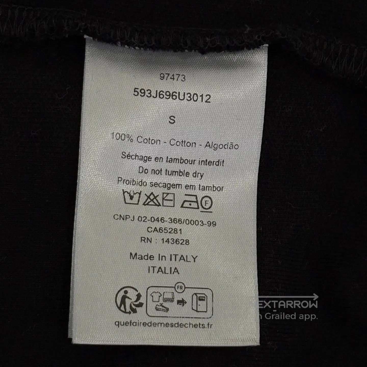 Dior Dior 26 New Full-Relief Embroidered Logo Plain Knit Short Size US S / EU 44-46 / 1 - 4 Thumbnail