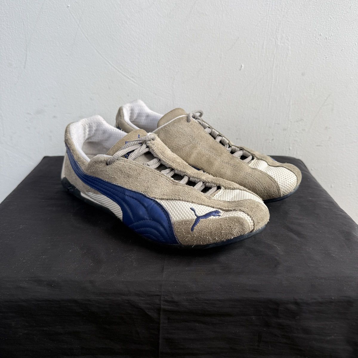 Puma Vintage Puma Speedcat Gray Low Sneakers Size US 7 / EU 40 - 2 Thumbnail
